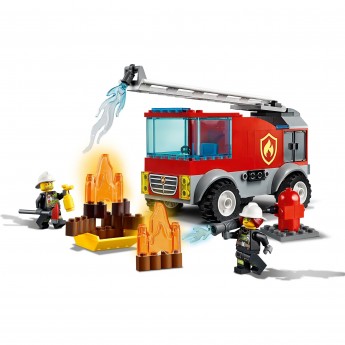 Конструктор LEGO CITY "ПОЖАРНАЯ МАШИНА С ЛЕСТНИЦЕЙ" City 60280
