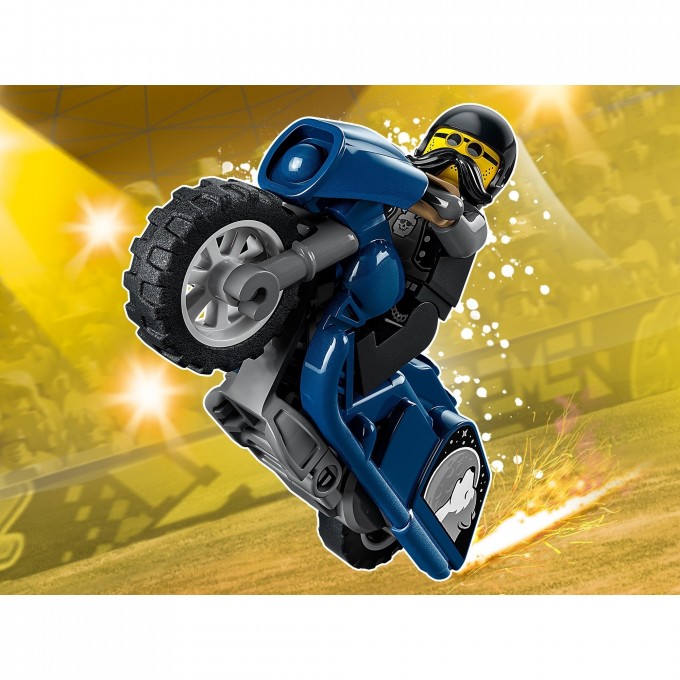 Конструктор LEGO CITY "ТУРИСТИЧЕСКИЙ ТРЮКОВОЙ МОТОЦИКЛ" City 60331 3819448