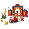 Конструктор LEGO CLASSIC "ПОЖАРНАЯ ЧАСТЬ И МАШИНА МИККИ И ЕГО ДРУЗЕЙ" 10776