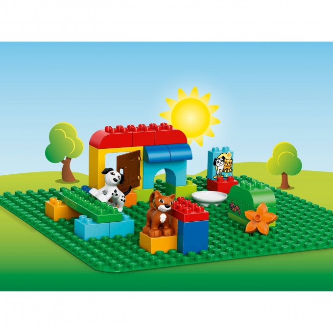 Конструктор LEGO DUPLO "БОЛЬШАЯ СТРОИТЕЛЬНАЯ ПЛАСТИНА" 2304 181412