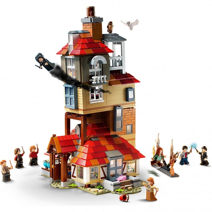 Конструктор LEGO HARRY POTTER "НАПАДЕНИЕ НА НОРУ" 75980 2359450