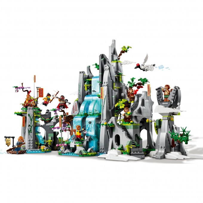 Конструктор LEGO MONKIE KID™ "ЛЕГЕНДАРНАЯ ЦВЕТОЧНО-ФРУКТОВАЯ ГОРА" 80024 3150361