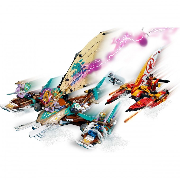 Конструктор LEGO NINJAGO «МОРСКАЯ БИТВА НА КАТАМАРАНЕ» Ninjago 71748 3139200