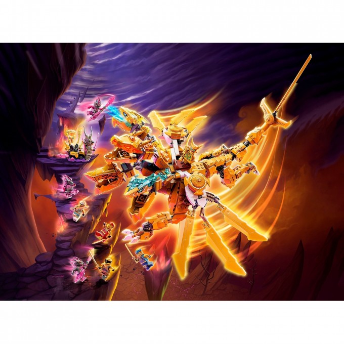 Конструктор LEGO NINJAGO «ЗОЛОТОЙ УЛЬТРАДРАКОН ЛЛОЙДА» Ninjago 71774 3822978